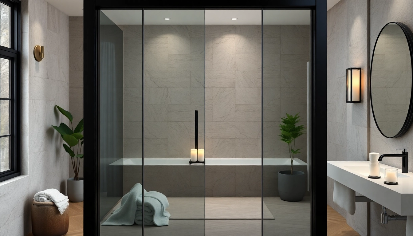 Read more about the article Enhance Your Bathroom with Stylish Black Shower Door Options